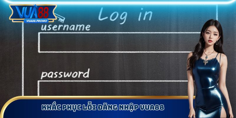 Khắc phục lỗi đăng nhập Vua88