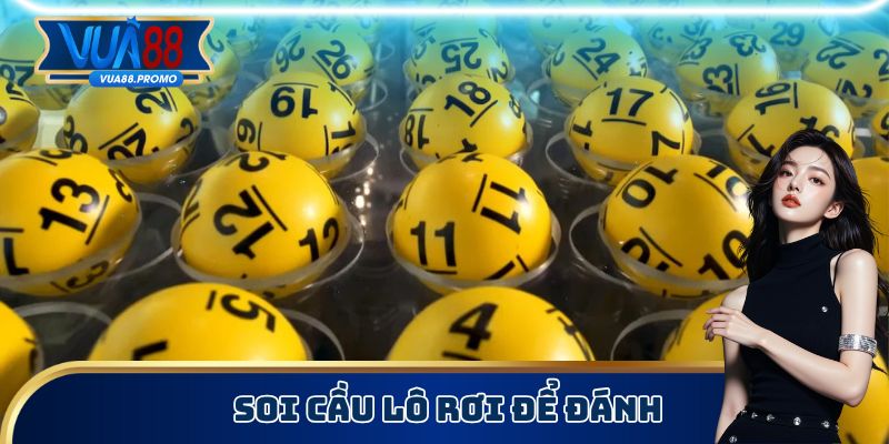 Soi cầu lô rơi đánh song thủ